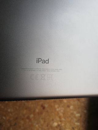 iPad 6ª Gen Space Gray (No funciona)