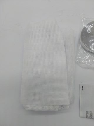 Windhager mosquitera, tejido de protección contra insectos de fibra de vidrio de óptima calidad, blanco, 130 x 150 cm