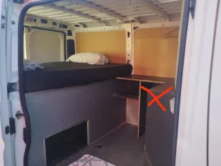 Cama Camping para Furgoneta Citroen/Peugeot