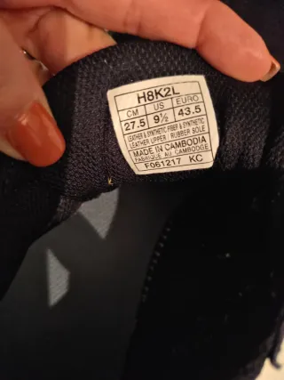 Zapatillas Asics Talla 43.5 Azul/Morado OFERTA HOY