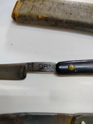 LOTE DE NAVAJAS DE BARBERO