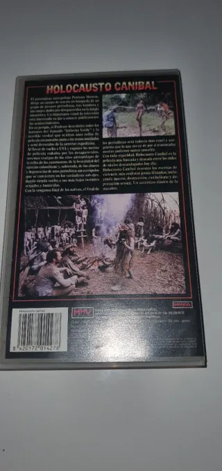El Holocausto Canibal VHS Terror