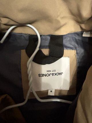 Abrigo Jack & Jones beige