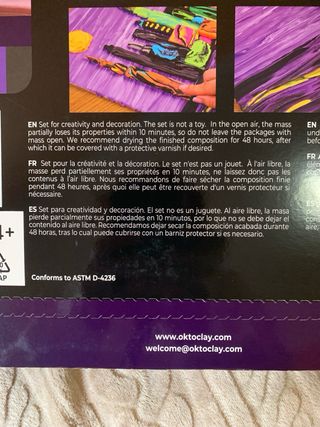 Set Pintura 3D Okro Sensory Art