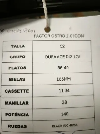 Factor OSTRO VAM 2.0 Icon Blue