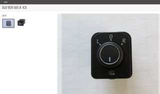 Interruptor Retrovisor VW Crafter 3G0959565A ICX