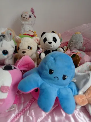 Lotto n. 2 di peluche miste