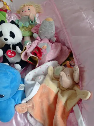 Lotto n. 2 di peluche miste