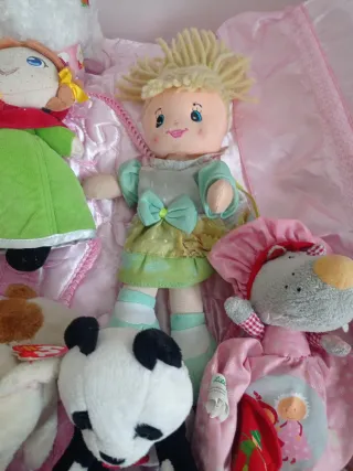 Lotto n. 2 di peluche miste