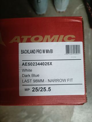 Botes esquí muntanya Atomic Backland W 25.5 (40)