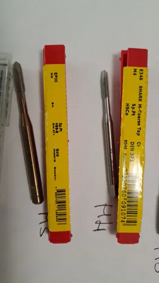 Kit maschi Dormer H5, H6, H8, H10 M4,