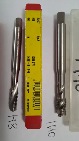 Kit maschi Dormer H5, H6, H8, H10 M4,