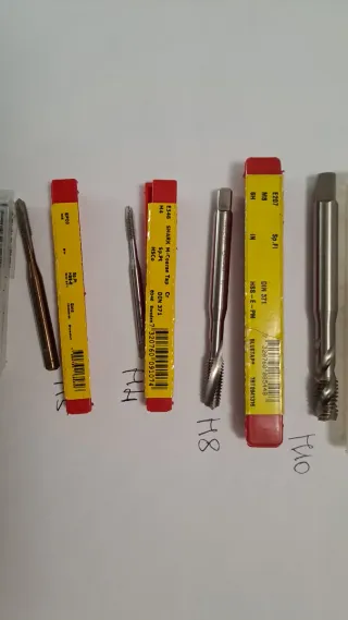 Kit maschi Dormer H5, H6, H8, H10 M4,