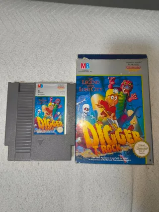 Digger T. Rock MB Nintendo NES