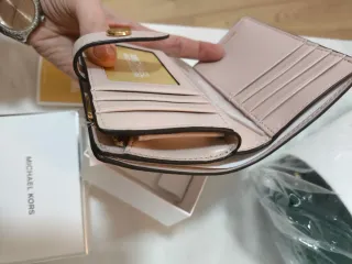 Portafoglio Michael Kors Beige/Rosa