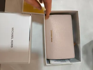Portafoglio Michael Kors Beige/Rosa