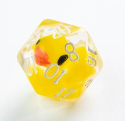 Set 7 Dados RPG Gamenic Rubber Duck