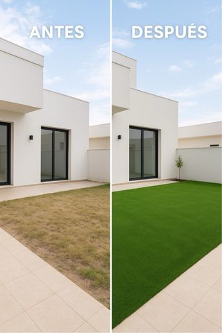 Césped artificial 15 €/m² + instalación