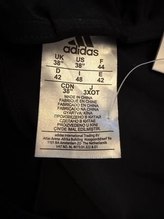 Bañador Adidas Negro y Rosa Talla 42 Nuevo!!