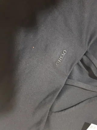 Top deportivo mujer Oysho negro talla S