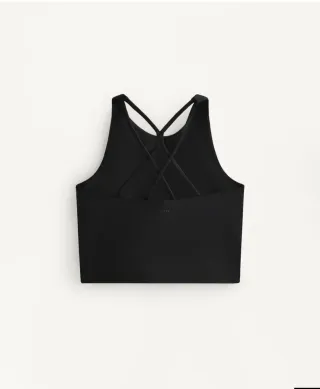 Top deportivo mujer Oysho negro talla S
