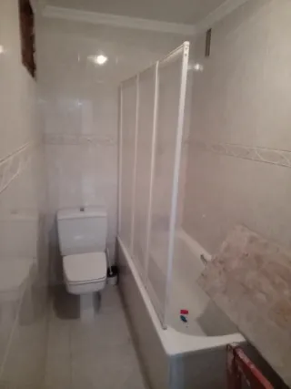 Mampara Roca Blanca Bañera Cristal