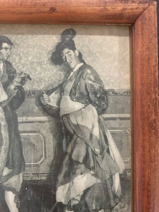 Cuadro Antiguo Taurino