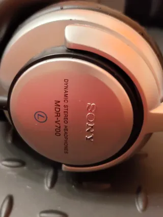 Auriculares Sony MDRV700DJ Negro/Plata