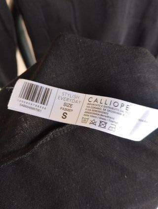 Abito tubino nero Calliope taglia S