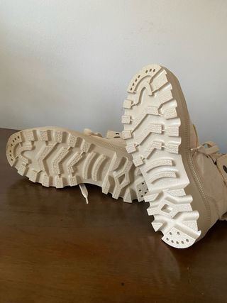 Scarponcini 36 casual tela grezza Made in Italy