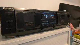 Piastra Cassette Sony Doppio Deck Auto-Reverse