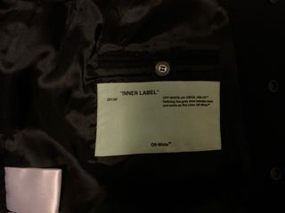 Giubbotto bomber Off-White nero