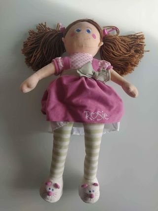 BAMBOLA ROSA PER BAMBINI