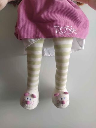 BAMBOLA ROSA PER BAMBINI