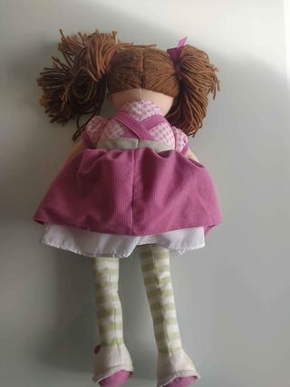 BAMBOLA ROSA PER BAMBINI