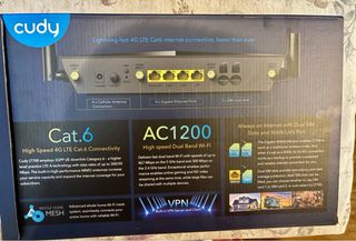 Cudy 4G LTE Cat 6 Wifi Router.