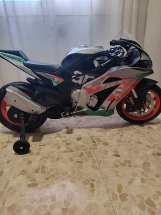 Moto Eléctrica Aprilia RSV4 12V