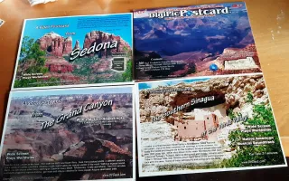 Lotto 4 DVD Video Postcard Arizona