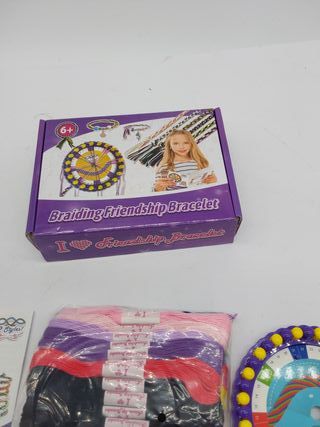 Ophy Kit para Hacer Pulseras de La Amistad - 48 Paquetes de Hilos, 6 Tarjetas Trenzadas DIY - Regalos Cumpleaños, Juguetes Navid