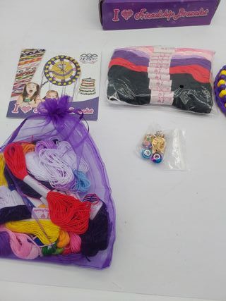 Ophy Kit para Hacer Pulseras de La Amistad - 48 Paquetes de Hilos, 6 Tarjetas Trenzadas DIY - Regalos Cumpleaños, Juguetes Navid