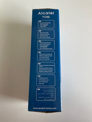 Telefono fisso Alcatel T06 Nero