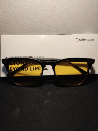 gafas con bloqueo de luz azul (rojas-amarillas)