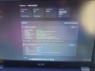 Acer Aspire i5 17 Negro