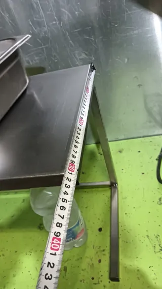 Estantería Acero Inoxidable 131x30x41cm