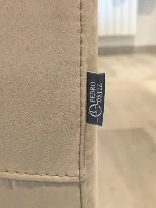 Conjunto de dos sofas beige/gris ,electrico