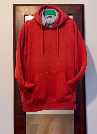Sudadera Alvaro Moreno Roja Talla XL