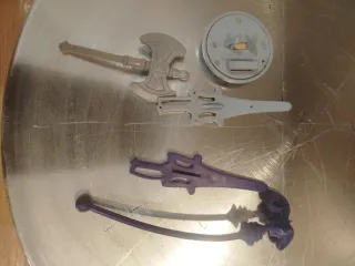 Skeletor y He-Man MOTU Figuras