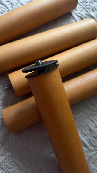 Patas de cama de madera