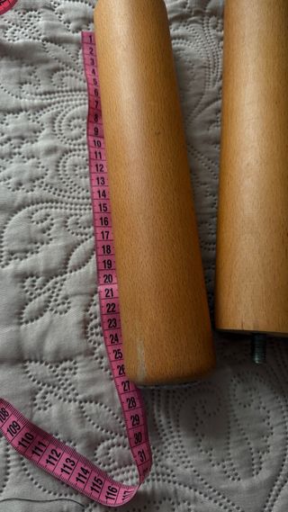 Patas de cama de madera