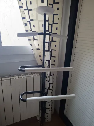 Galán de noche madera y hierro